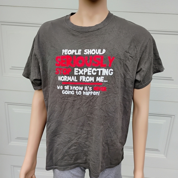 Gray Graphic T-Shirt - Picture 6 of 6